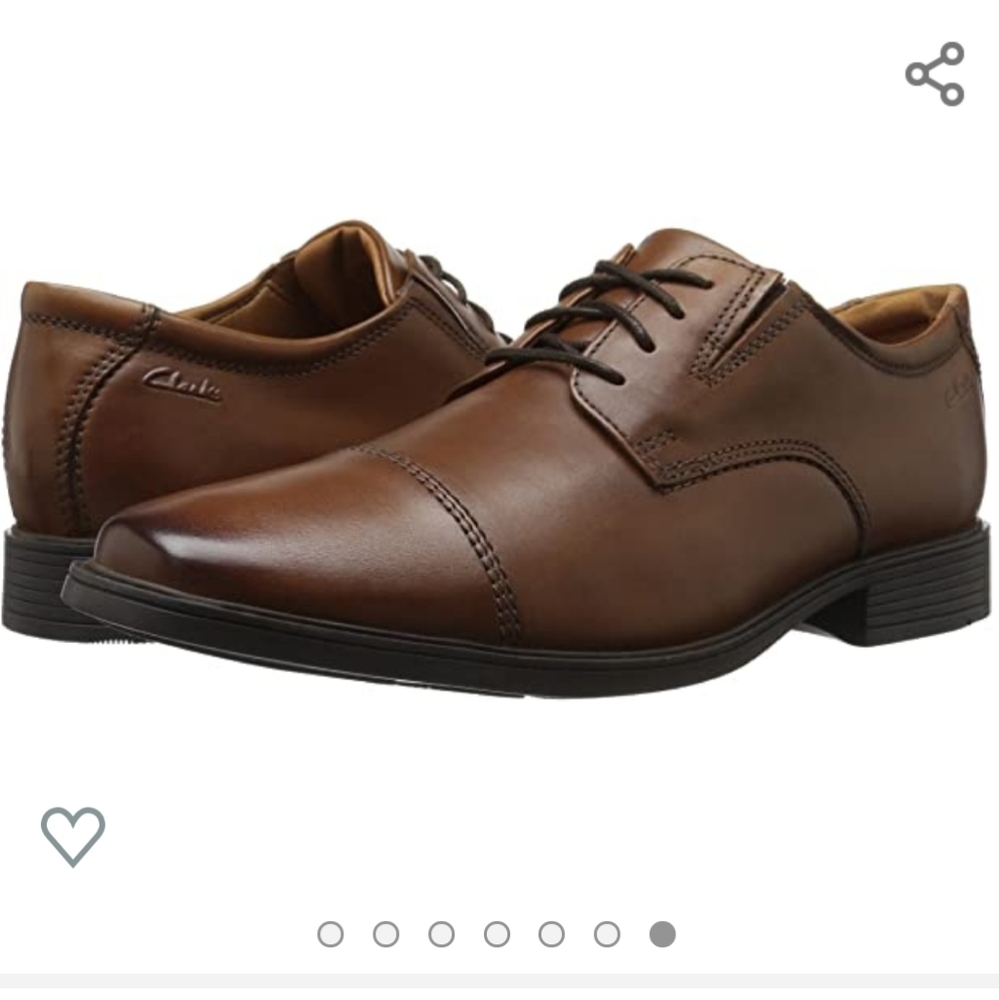 Clarks Tilden Cap Oxfords